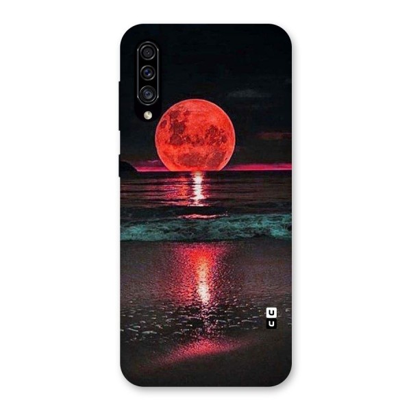 Red Sun Ocean Back Case for Galaxy A30s