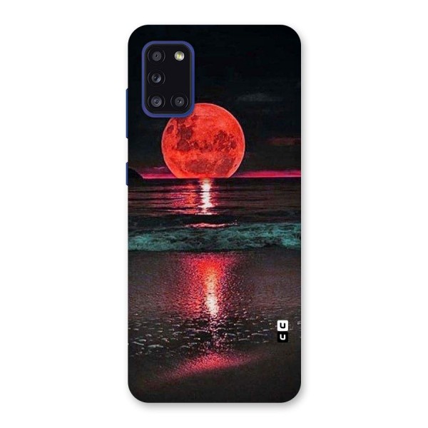 Red Sun Ocean Back Case for Galaxy A31