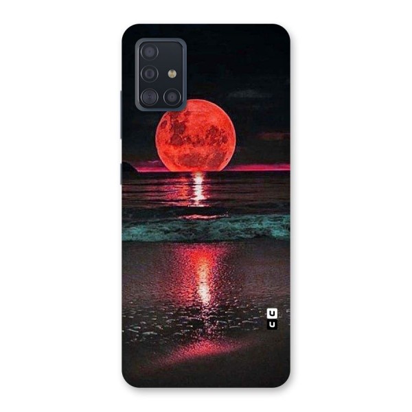 Red Sun Ocean Back Case for Galaxy A51