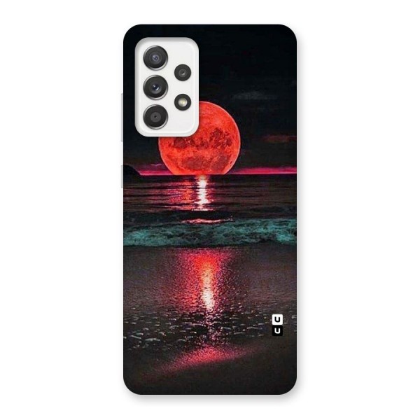 Red Sun Ocean Back Case for Galaxy A52