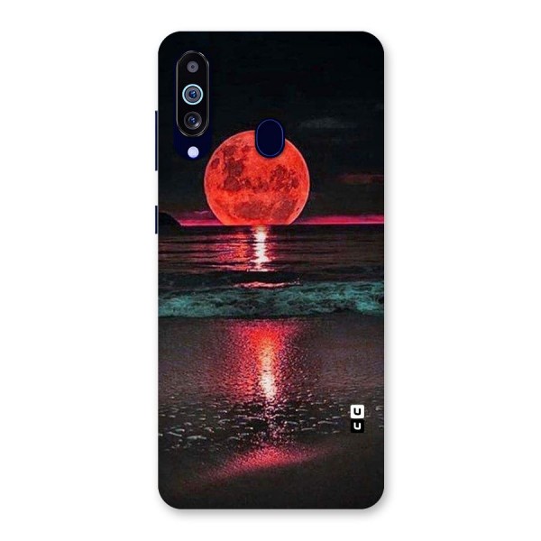 Red Sun Ocean Back Case for Galaxy A60