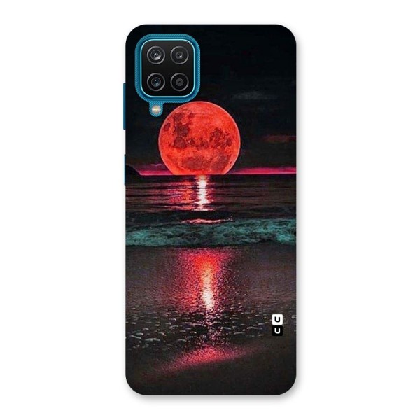 Red Sun Ocean Back Case for Galaxy F12