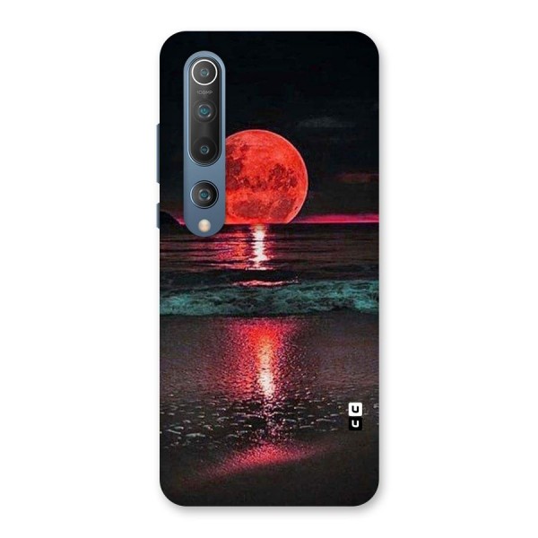 Red Sun Ocean Back Case for Mi 10