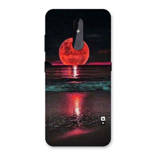 Red Sun Ocean Back Case for Nokia 3.2