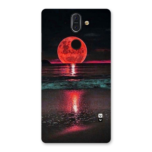 Red Sun Ocean Back Case for Nokia 8 Sirocco