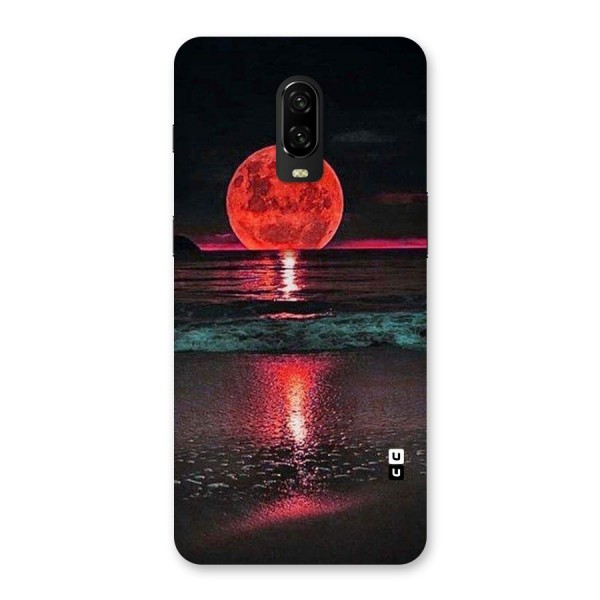 Red Sun Ocean Back Case for OnePlus 6T