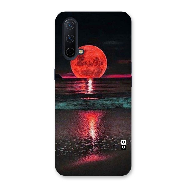 Red Sun Ocean Back Case for OnePlus Nord CE 5G