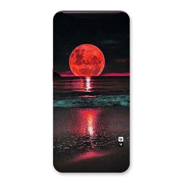 Red Sun Ocean Back Case for Oppo Find X