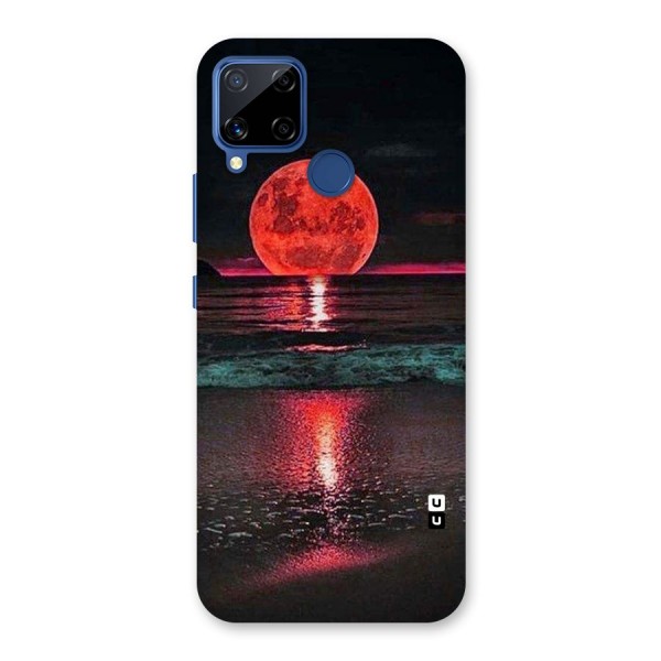 Red Sun Ocean Back Case for Realme C12