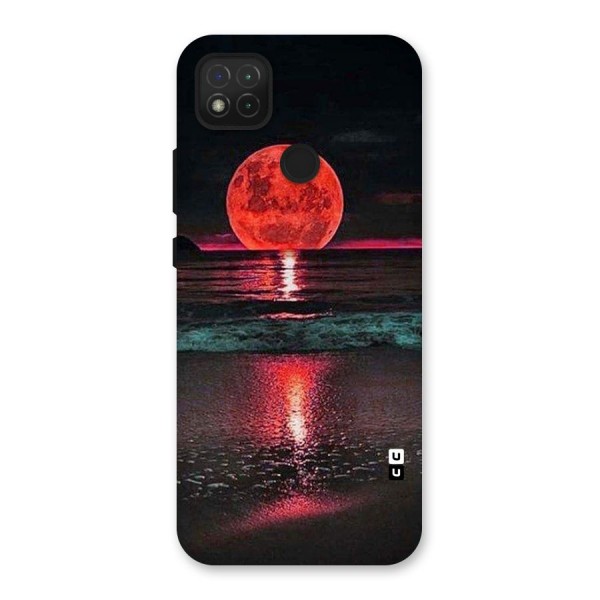 Red Sun Ocean Back Case for Redmi 9C