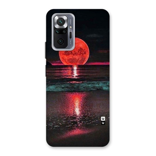 Red Sun Ocean Back Case for Redmi Note 10 Pro