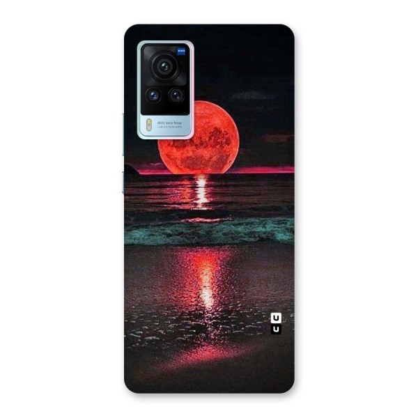 Red Sun Ocean Back Case for Vivo X60 Pro