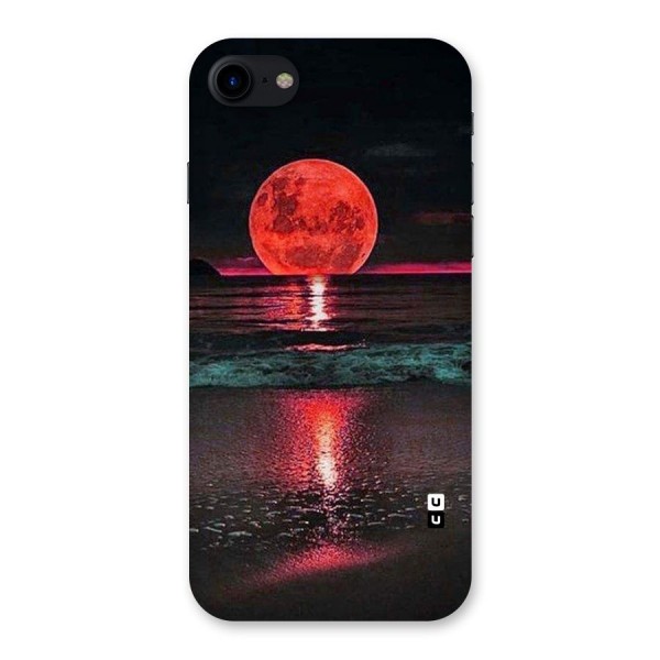 Red Sun Ocean Back Case for iPhone SE 2020