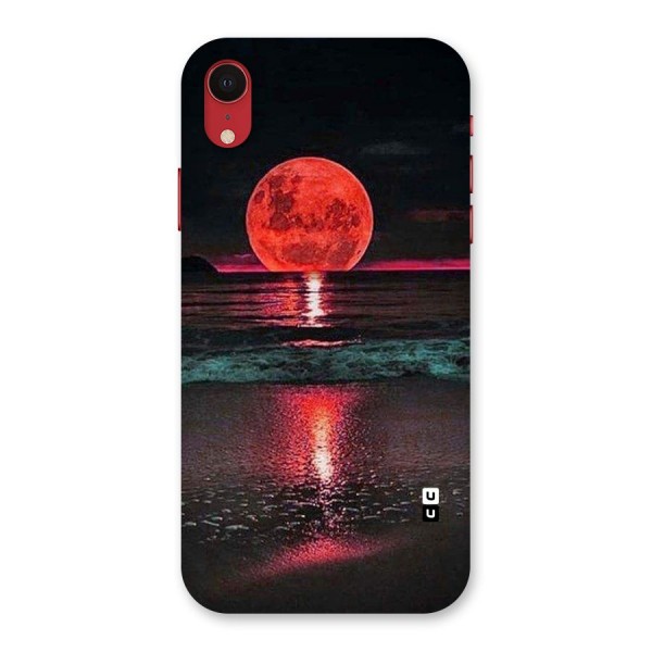 Red Sun Ocean Back Case for iPhone XR