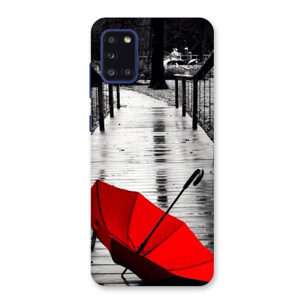 Red Umbrella Back Case for Galaxy A31