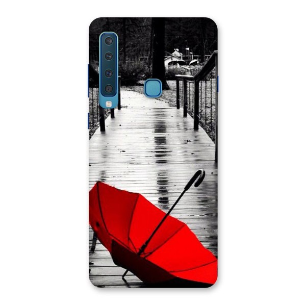 Red Umbrella Back Case for Galaxy A9 (2018)