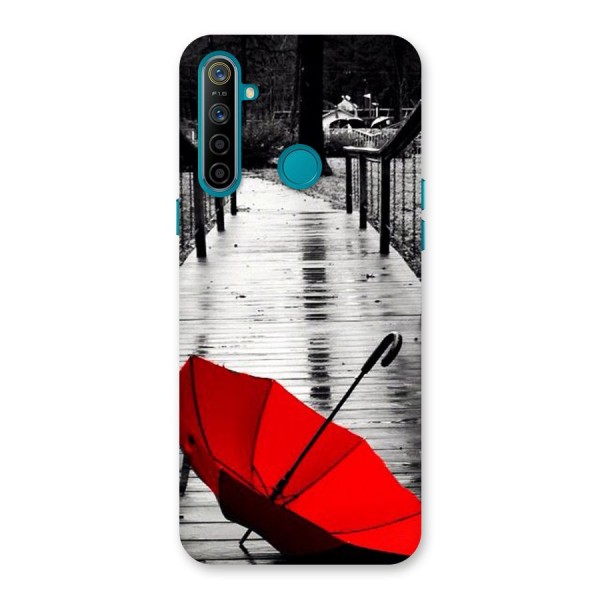 Red Umbrella Back Case for Realme 5i