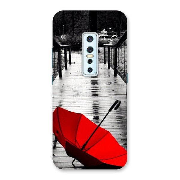 Red Umbrella Back Case for Vivo V17 Pro