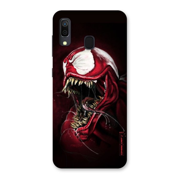 Red Venom Artwork Back Case for Galaxy A20