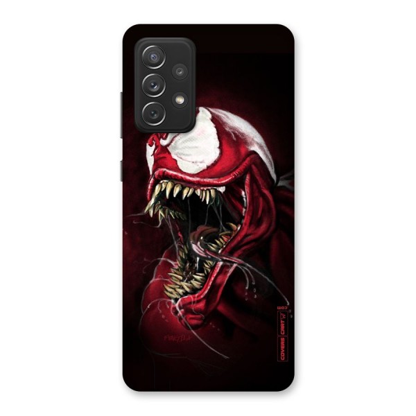 Red Venom Artwork Back Case for Galaxy A72