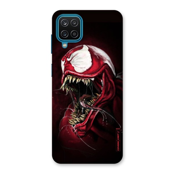 Red Venom Artwork Back Case for Galaxy F12