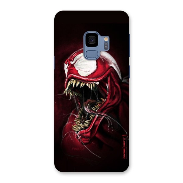 Red Venom Artwork Back Case for Galaxy S9