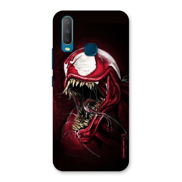 Red Venom Artwork Back Case for Vivo Y12