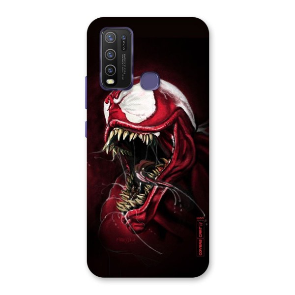 Red Venom Artwork Back Case for Vivo Y30