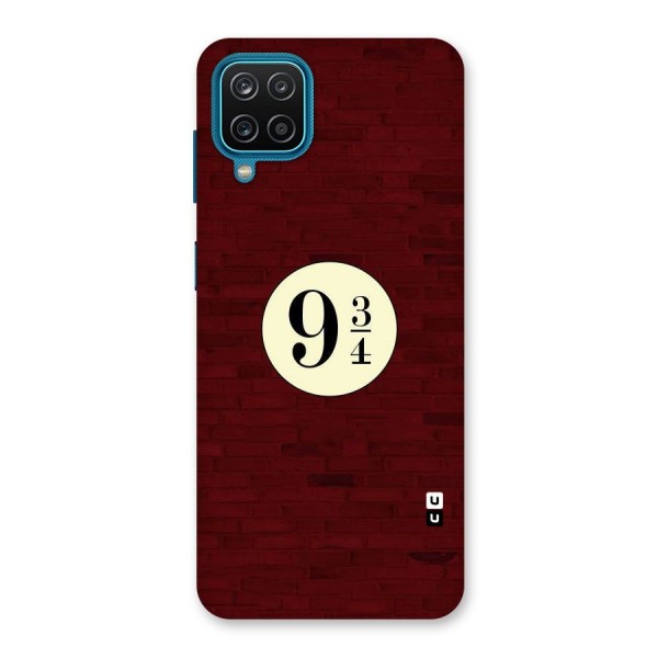 Red Wall Express Back Case for Galaxy F12