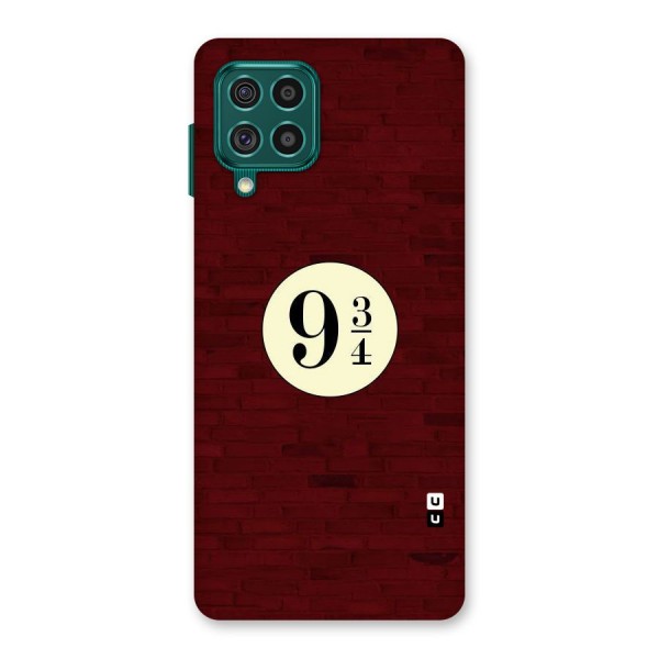 Red Wall Express Back Case for Galaxy F62