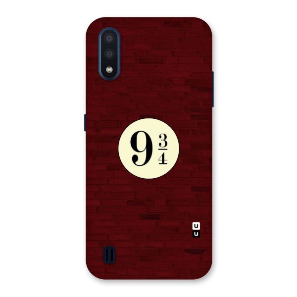 Red Wall Express Back Case for Galaxy M01