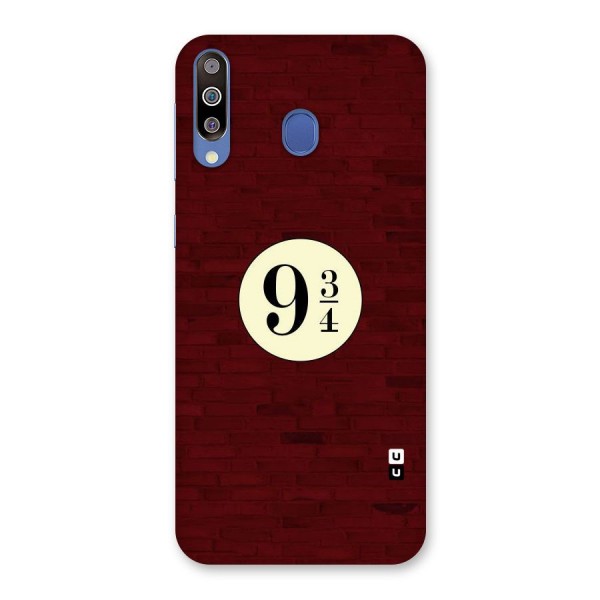 Red Wall Express Back Case for Galaxy M30