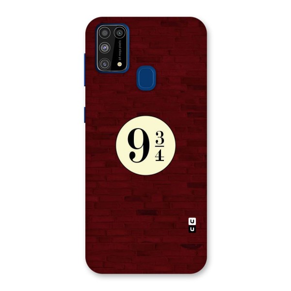 Red Wall Express Back Case for Galaxy M31