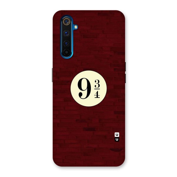 Red Wall Express Back Case for Realme 6 Pro