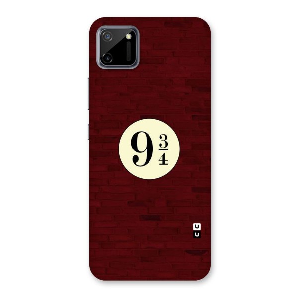 Red Wall Express Back Case for Realme C11