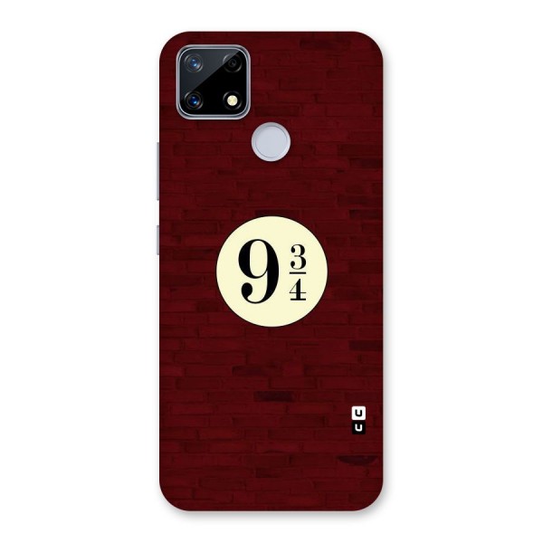 Red Wall Express Back Case for Realme Narzo 20