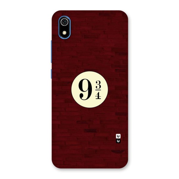 Red Wall Express Back Case for Redmi 7A