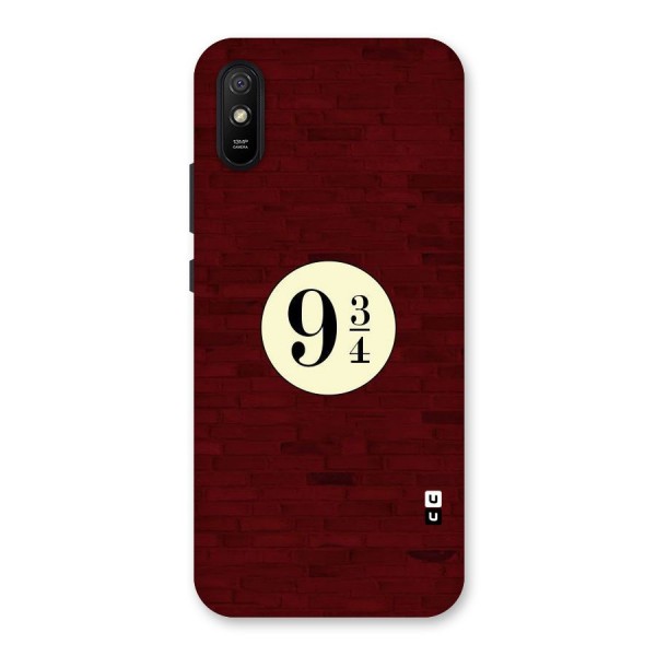 Red Wall Express Back Case for Redmi 9i