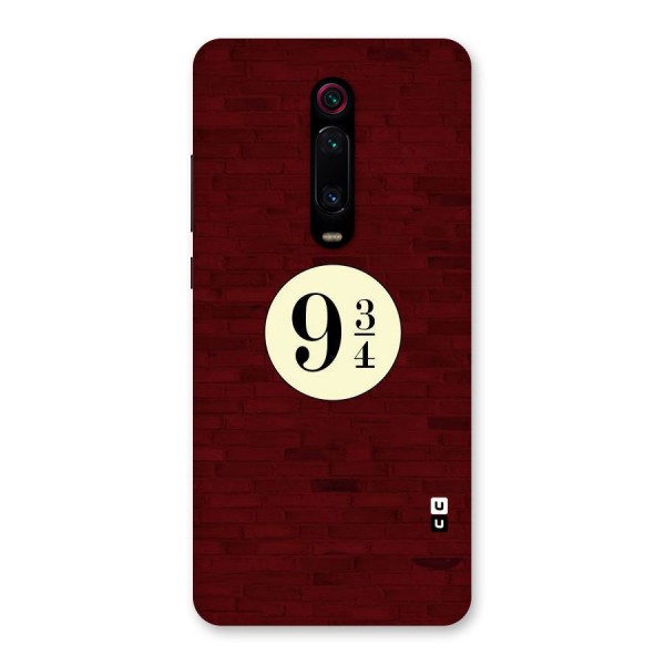 Red Wall Express Back Case for Redmi K20 Pro