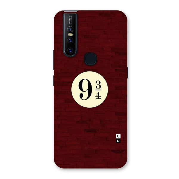 Red Wall Express Back Case for Vivo V15