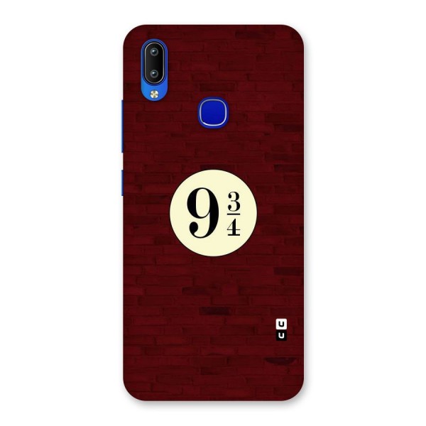 Red Wall Express Back Case for Vivo Y91