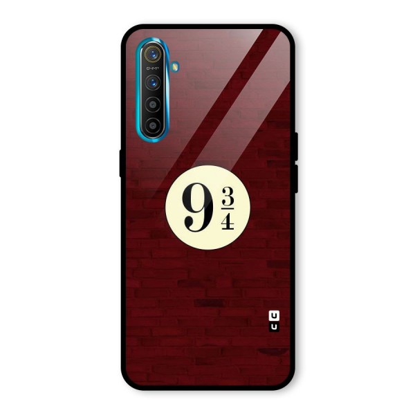 Red Wall Express Glass Back Case for Realme XT