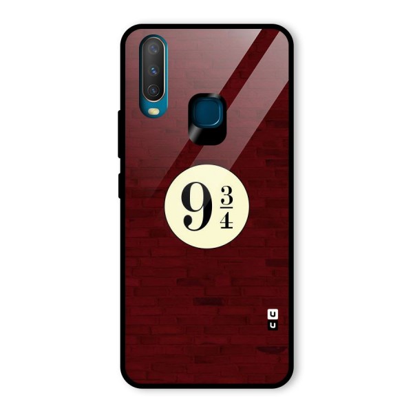 Red Wall Express Glass Back Case for Vivo Y12