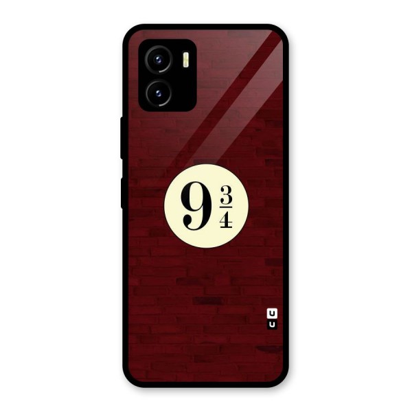 Red Wall Express Glass Back Case for Vivo Y15s