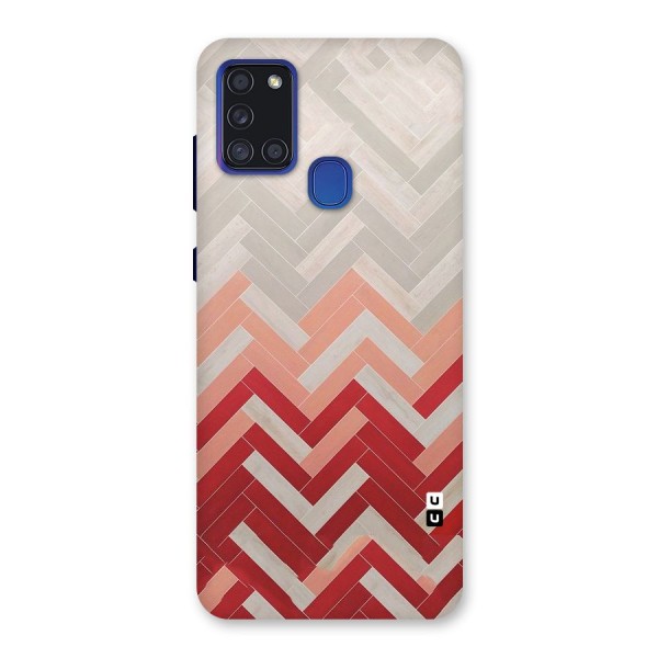 Reds and Greys Back Case for Galaxy A21s