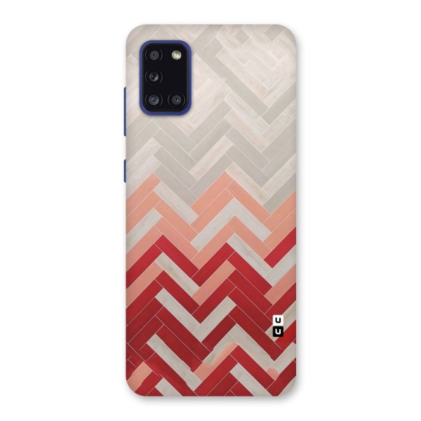 Reds and Greys Back Case for Galaxy A31