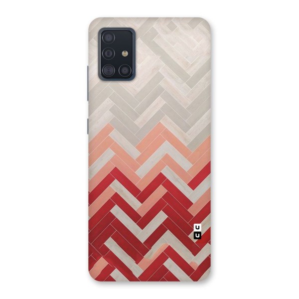 Reds and Greys Back Case for Galaxy A51