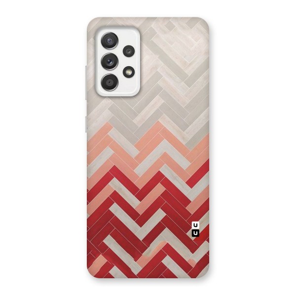 Reds and Greys Back Case for Galaxy A52