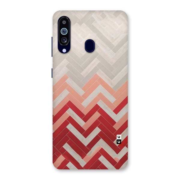 Reds and Greys Back Case for Galaxy A60