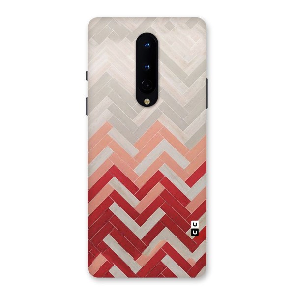 Reds and Greys Back Case for OnePlus 8